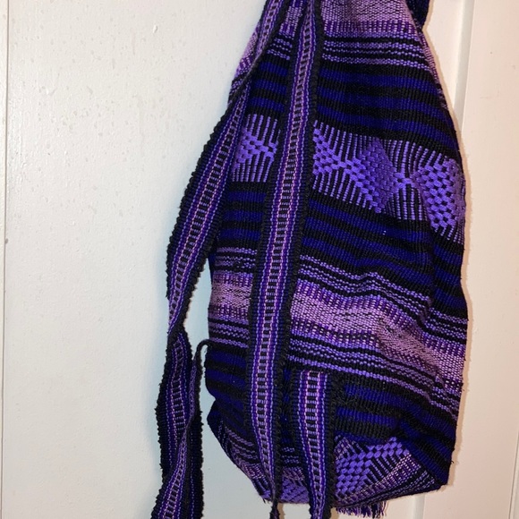 Indie style boho drawstring bag - Picture 2 of 4